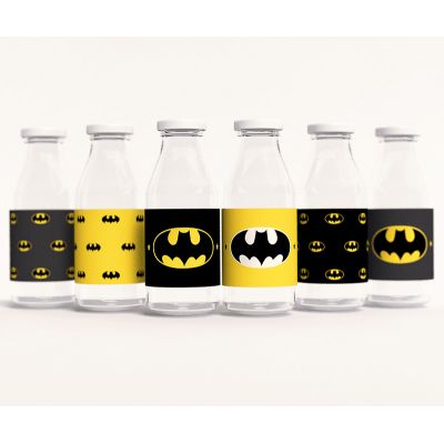 Этикетки для напитков "Бэтмен"