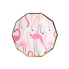 Тарелки "Фламинго" многоугольные